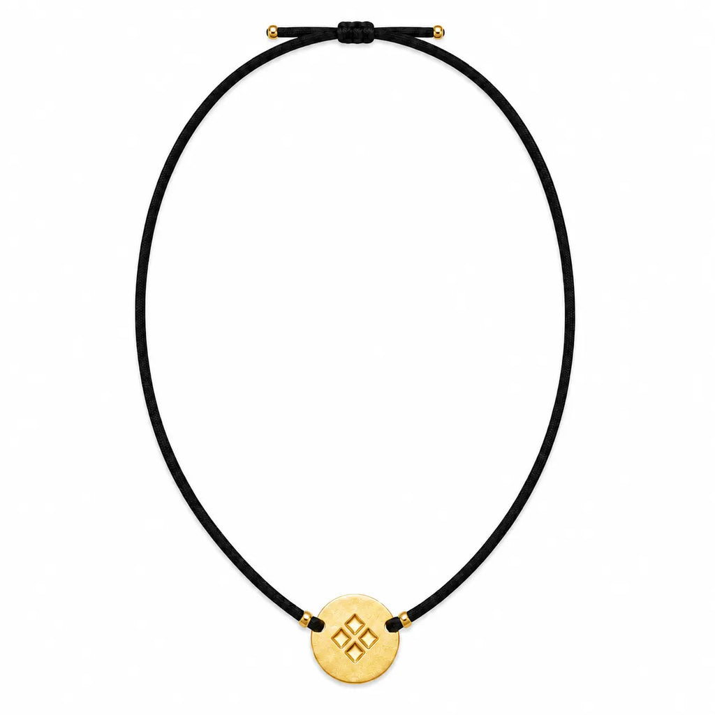 Collar Eje Oro Vibra