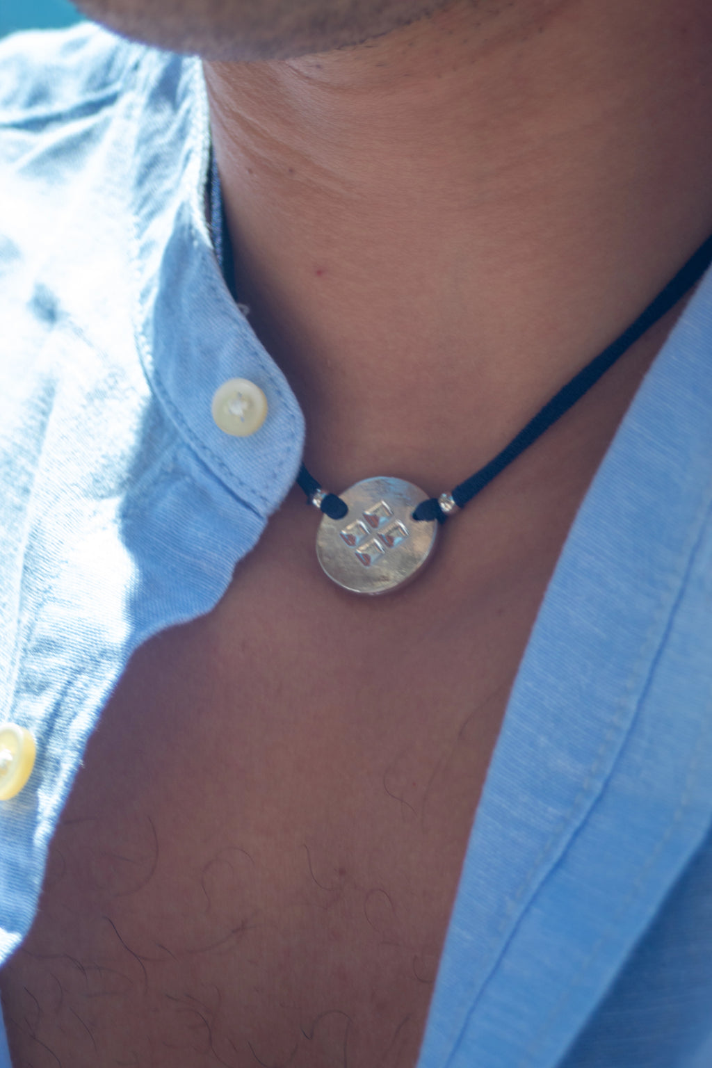 Collar Eje Plata