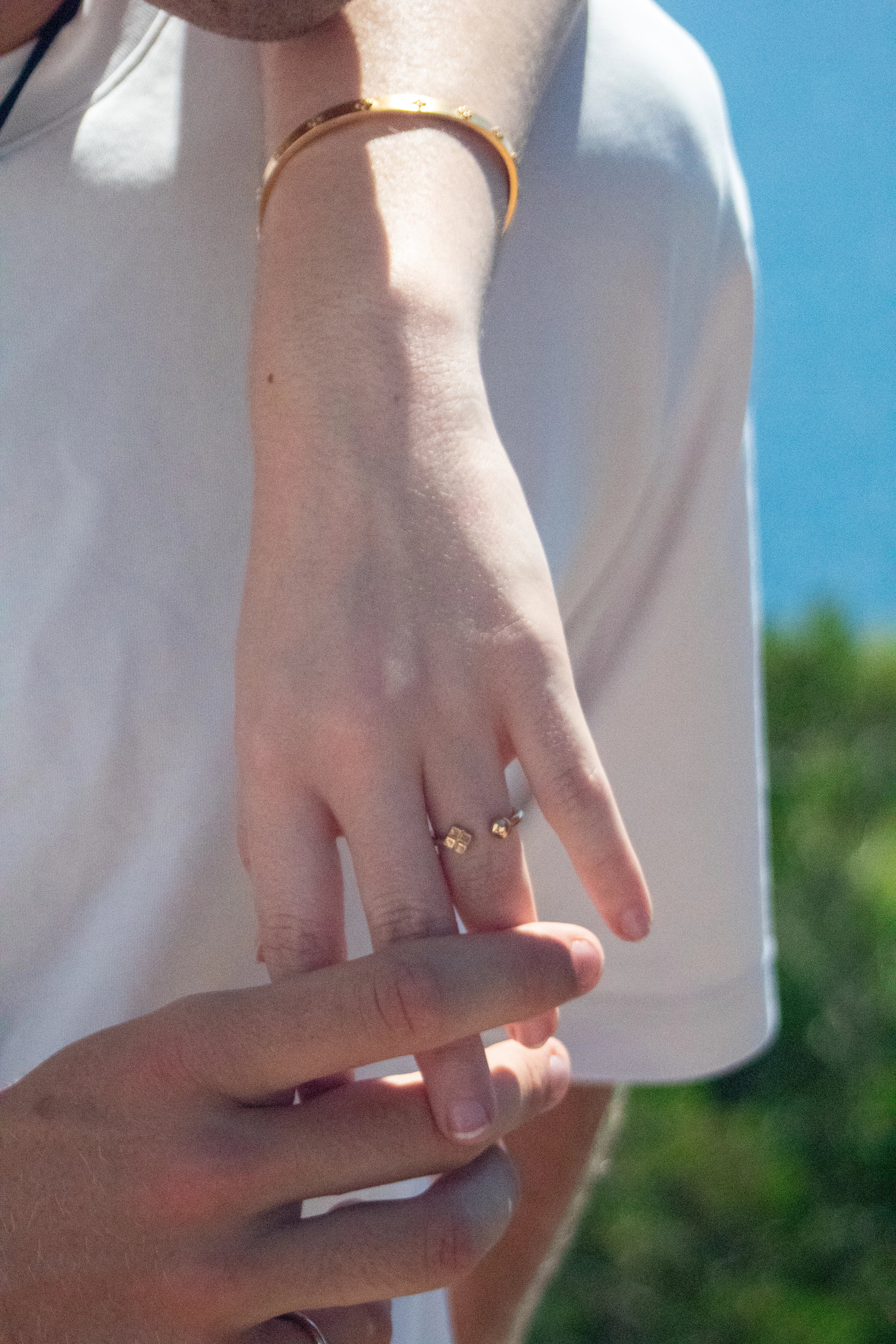Anillo Tensión Oro